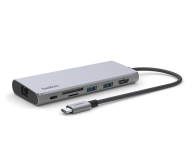 Belkin USB-C - 4K HDMI USB LAN SD Micro SD Audio PD 100W - 1121625 - zdjęcie 1